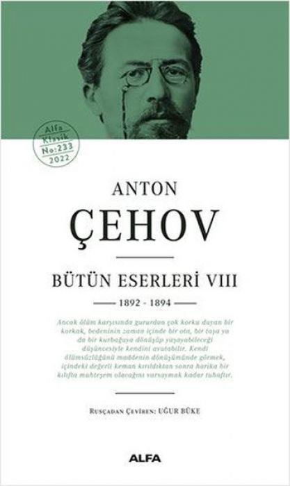 Anton Cehov Bütün Eserleri 8 Ciltli