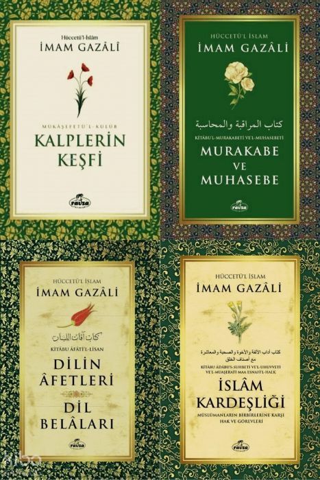 Imam Gazali - Kalbin Egitimi Serisi 4 Kitap Takim