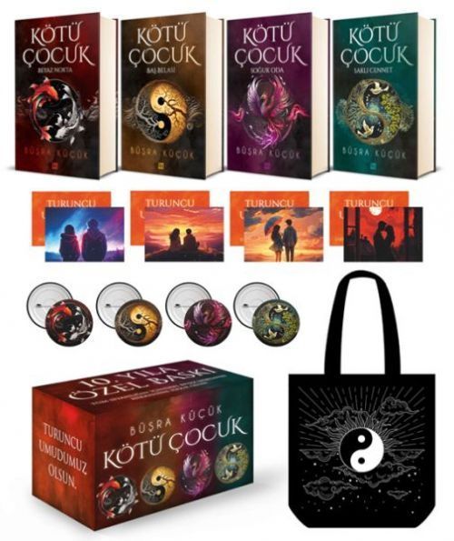 Kötü Cocuk Serisi 4 Kitap Takim Kutulu Set Ciltli