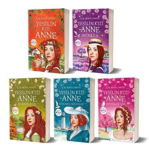 Yesilin Kizi Anne Seti 5 Kitap Takim