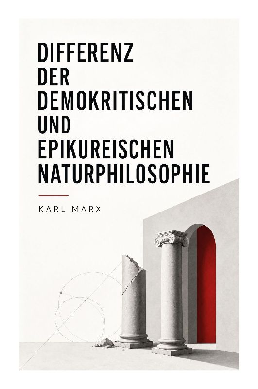 Differenz der demokritischen und epikureischen Naturphilosophie