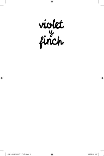 Violet y Finch