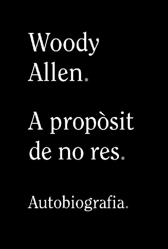 A propòsit de no res