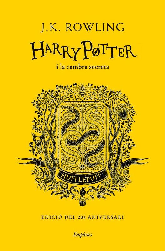 Harry Potter i la cambra secreta (Hufflepuff) : Edició del 20è aniversari