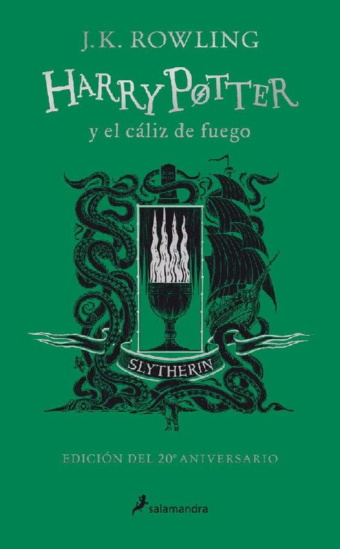 Harry Potter Y El Cáliz de Fuego (20 Aniv. Slytherin) / Harry Potter and the Goblet of Fire (Slytherin)