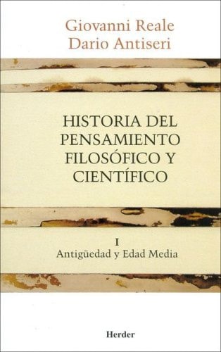 Historia pensamiento filosofico/cientifico, Vol. 1