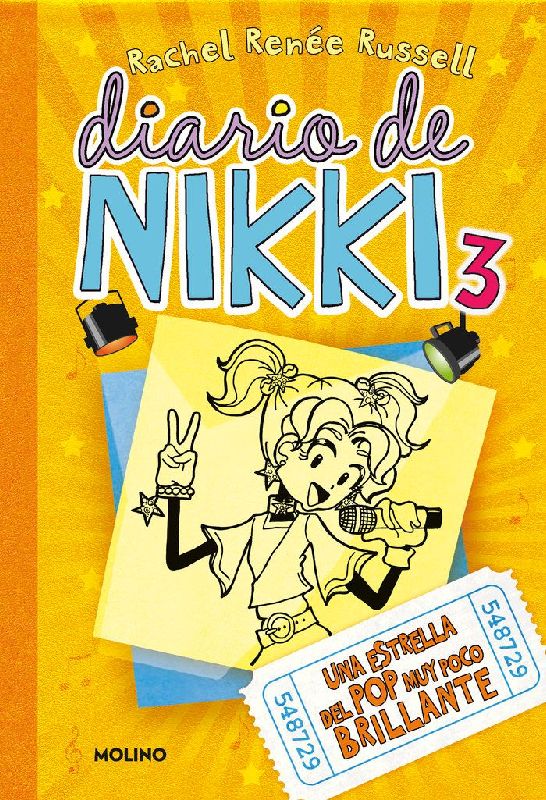 Diario de Nikki 3. Una estrella del pop muy poco brillante