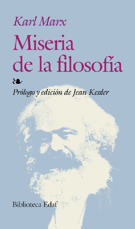 Miseria de la filosofía