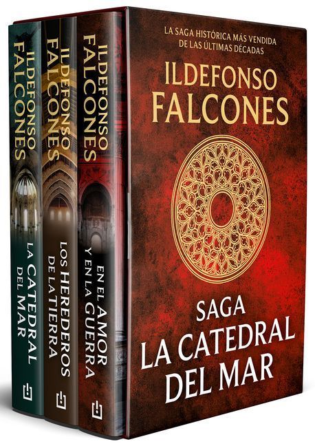 Estuche Saga La Catedral del Mar / The Cathedral of the Sea Saga Box Set