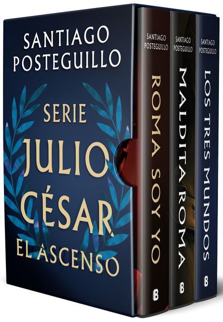 Estuche Serie Julio César: El Ascenso (Roma Soy Yo; Maldita Roma; Los Tres Mundos) / The Ascension Trilogy Boxed Set