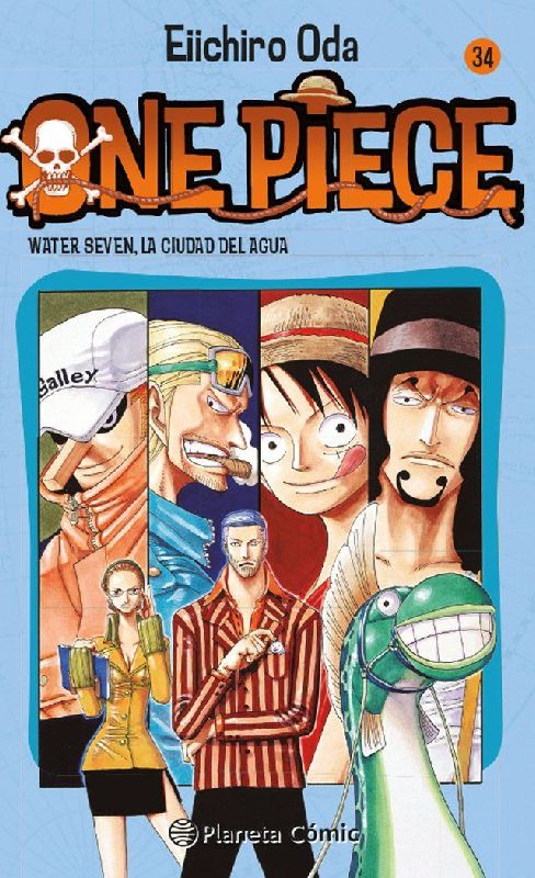 One Piece 34, Water Seven, la ciudad del agua