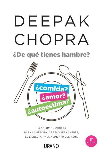 ¿De qué tienes hambre? : la solución Chopra para la pérdida de peso permanente, el bienestar y el alimento del alma