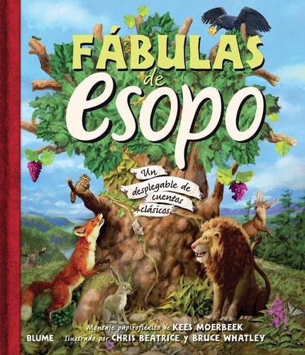 Fábulas de Esopo: Un desplegable de cuentos clásicos