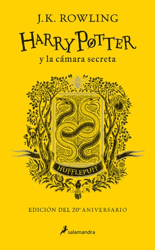 Harry Potter y la cámara secreta - Hufflepuff (Harry Potter [edición del 20º aniversario] 2): Amarillo