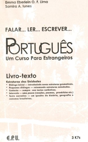 Falar... Ler... Escrever... Português. Brasilianisches Portugiesisch in einem Band. Lehrbuch