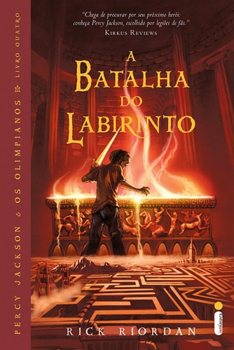 A Batalha Do Labirinto - Perci Jackson E Os Olimpianos - The Battle of the Labyrinth - (Book in Port