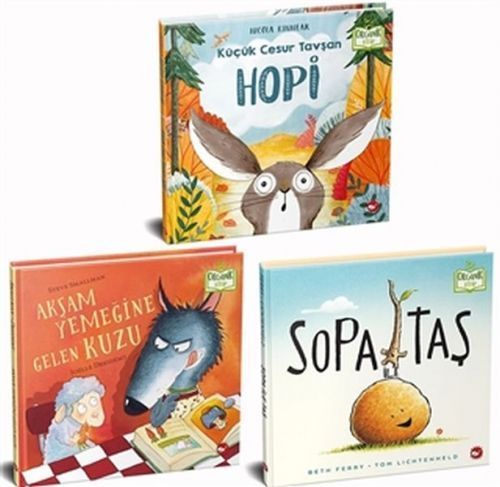 Dostluk Kitaplari Set - Organik Kitap 3 Kitap Takim Ciltli