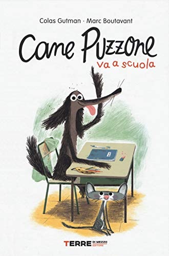 Cane puzzone va a scuola