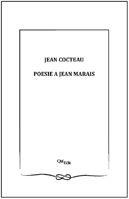 Poesie a Jean Marais