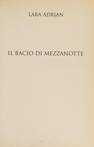 Il bacio di mezzanotte (La Stirpe di Mezzanotte, #1)