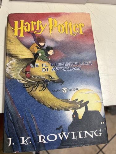 Bd.3 : Harry Potter e il prigionero di Azkaban; Harry Potter und der Gefangene von Askaban, italienische Ausgabe