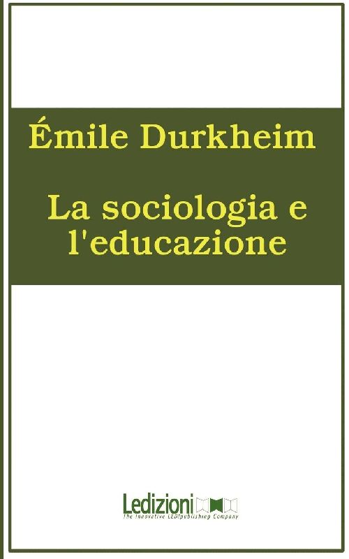 La sociologia e l'educazione