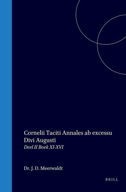 Cornelii Taciti Annales AB Excessu Divi Augusti