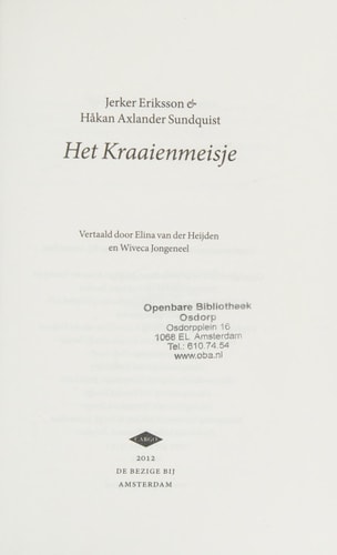 Het Kraaienmeisje