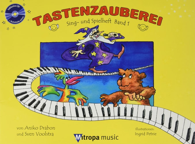 TASTENZAUBEREI SING - UND SPIELHEFT BAND 1 - RECUEIL + CD + ENREGISTREMENT(S) EN LIGNE