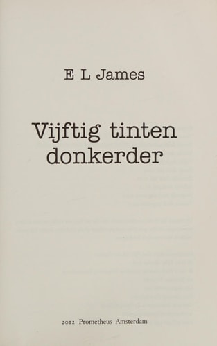 Vijftig tinten donkerder (Vijftig tinten #2)