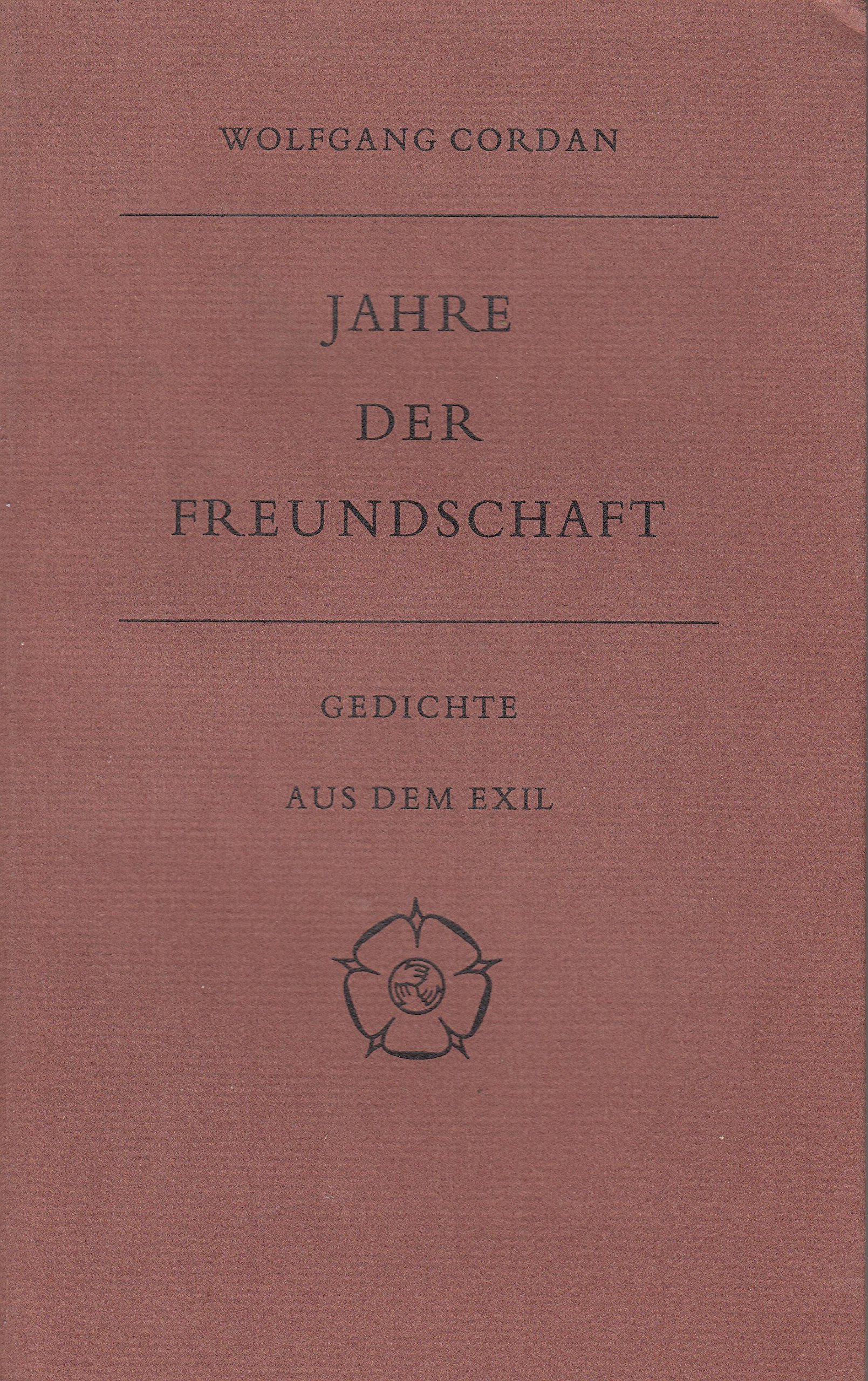 Jahre der Freundschaft