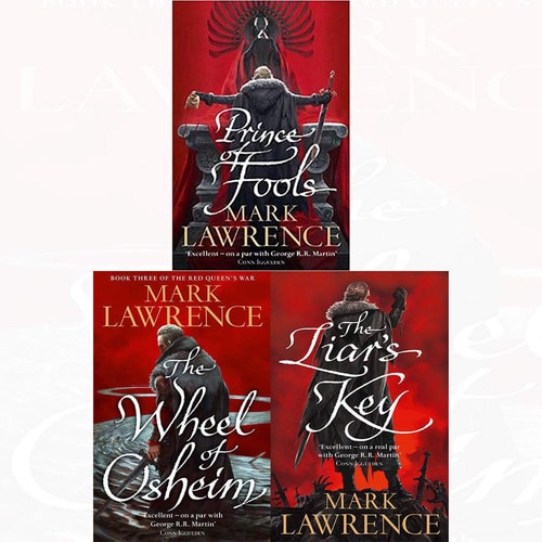 Red Queen's War collection 3 books Box set with Giftjournal by mark lawrence (prince of fools, the liar's key, the wheel of osheim)