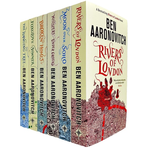 Ben Aaronovitch A Rivers of London Novel Collection 6 Books Set