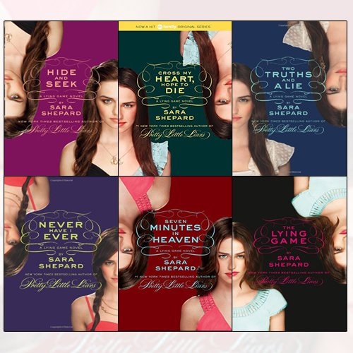 Sara Shepard The Lying Games Collection 6 Books Set (Hide and Seek,Cross My Heart, Hope to Die,Two Truths and a Lie)