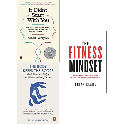 It didnt start with you, body keeps the score and fitness mindset 3 books collection set
