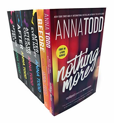 Anna Todd Before And After Series 6 Books Set Collection, Nothing More, After...