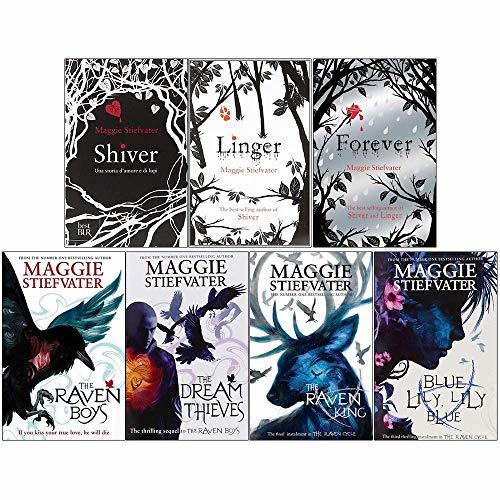 Maggie stiefvater collection wolves of mercy falls and raven cycle series 7 books set