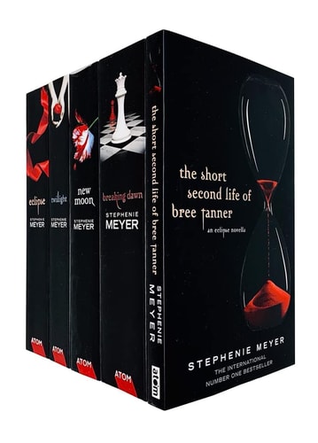 Twilight Pack, 5 books, RRP 36.95 (Breaking Dawn; Short Second Life Of BreeT...