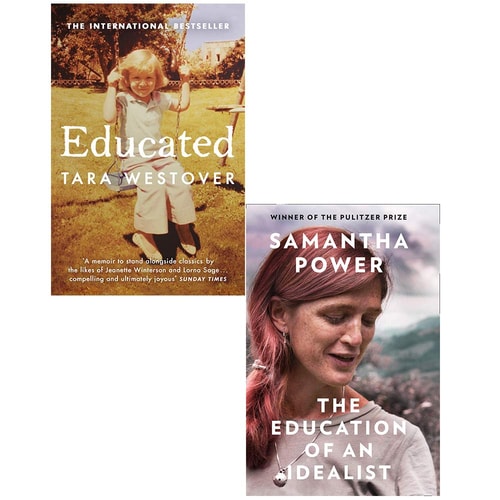 Educated Tara Westover and Education of an Idealist [Hardcover] 2 Books Collection Set