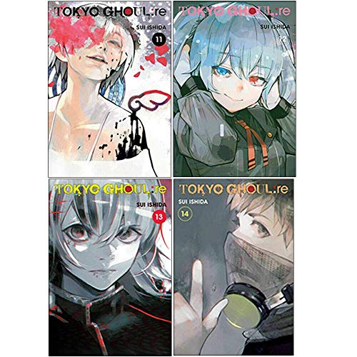Tokyo Ghoul re Series 4 Books Collection Set by Sui Ishida Volume 11-14
