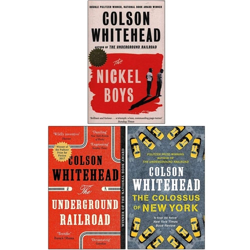 Colson Whitehead Collection 2 Books Set (The Underground Railroad, [Hardcover] The Nickel Boys)