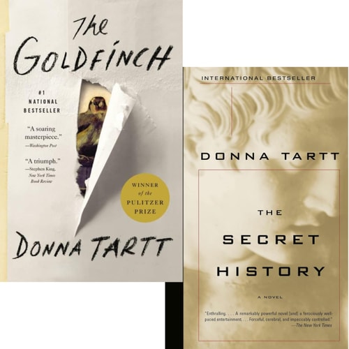 The Secret History & The Goldfinch By Donna Tartt 2 Books Collection Set