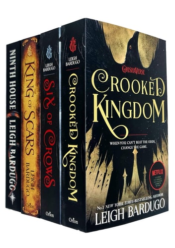 Leigh Bardugo Collection 4 Books Set (King of Scars, Ninth House, Six of Crows, Crooked Kingdom)
