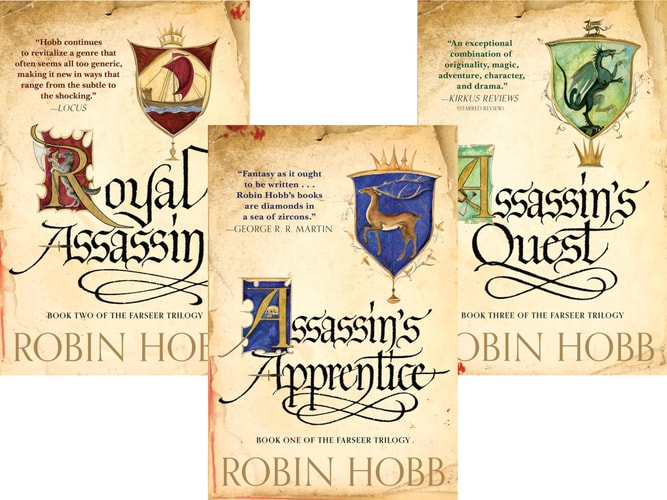 The Farseer Trilogy Collection 3 Books Set By Robin Hobb (Assassin’s Apprentice, Royal Assassin, Assassin’s Quest)