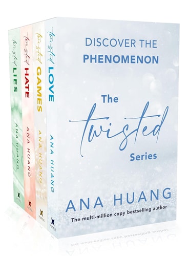 Twisted Series Ana Huang 4 Books Collection Boxed Set (Twisted Love, Twisted Games, Twisted Hate, Twisted Lies)