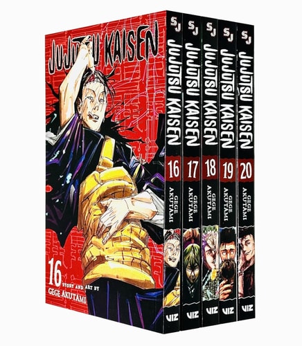 Jujutsu Kaisen Series Vol (16-20) Collection 5 Books Set By Gege Akutami: