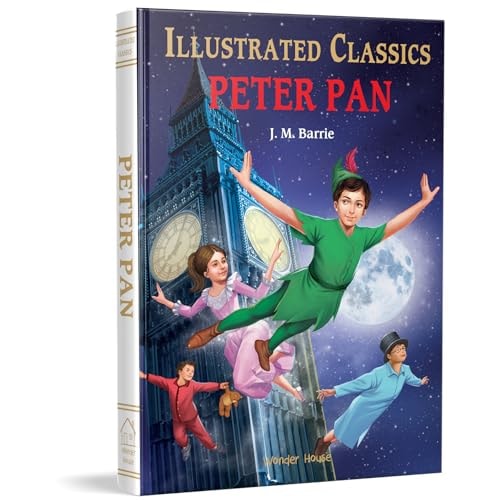Peter Pan : illustrated Abridged Children Classics English Novel with Review Questions