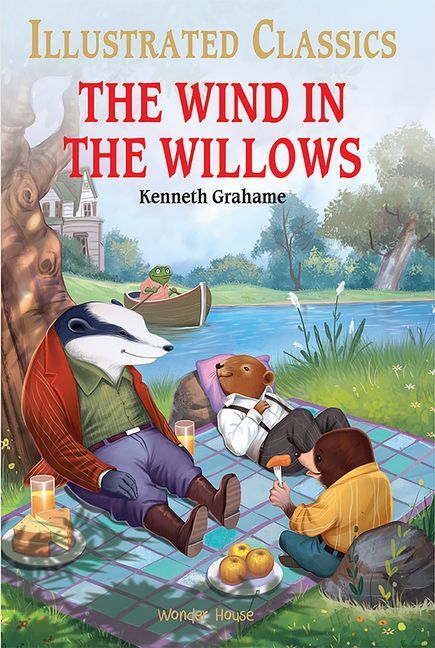 The Wind in the Willows: Illustrated Abridged Children Classic English Novel with Review Questions