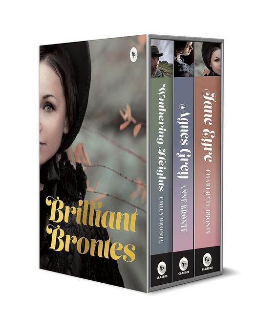 Brilliant Brontes Boxed Set [Box Set of 3] - Timeless Classics Stories by Bronte Sisters / Explore Themes Like Love/Loss/Morality / Stories Books