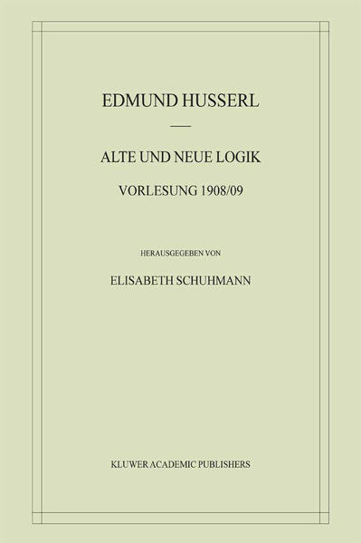 Alte und Neue Logik